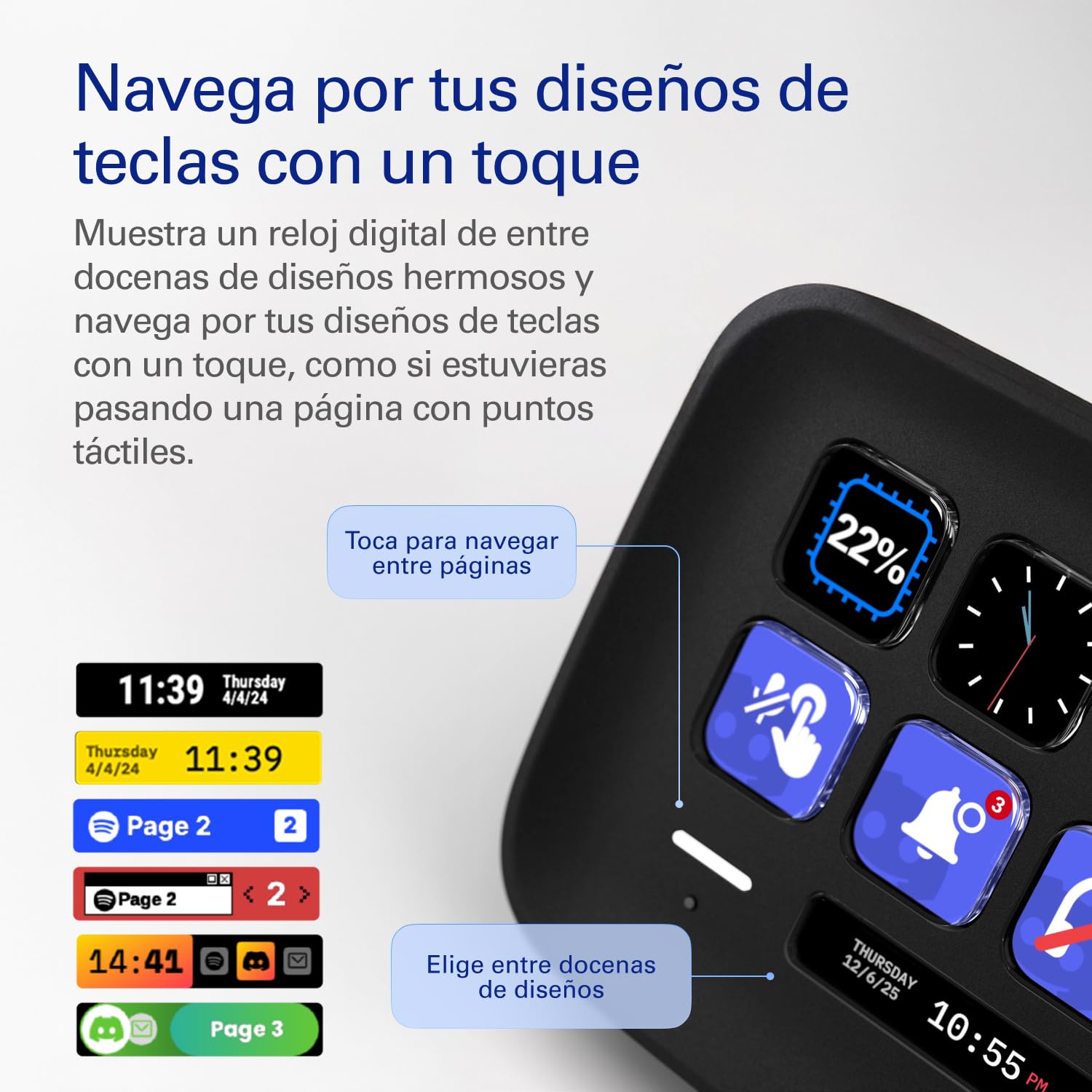 Elgato Stream Deck Neo Negro, Controlador Compacto