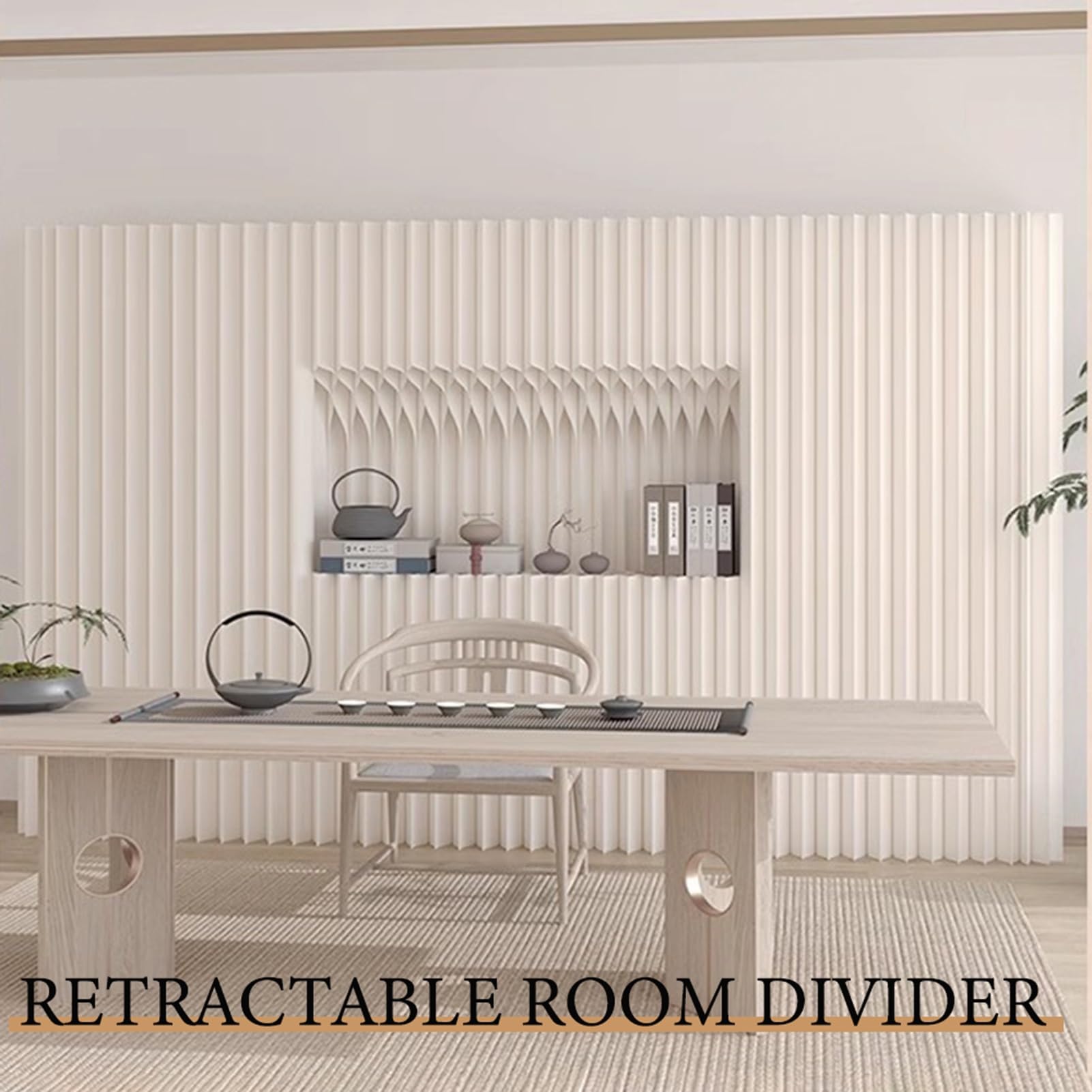 Divisori per ambienti, Pareti divisorie pieghevoli for la privacy(5x2.4m/16.4x7.87ft)