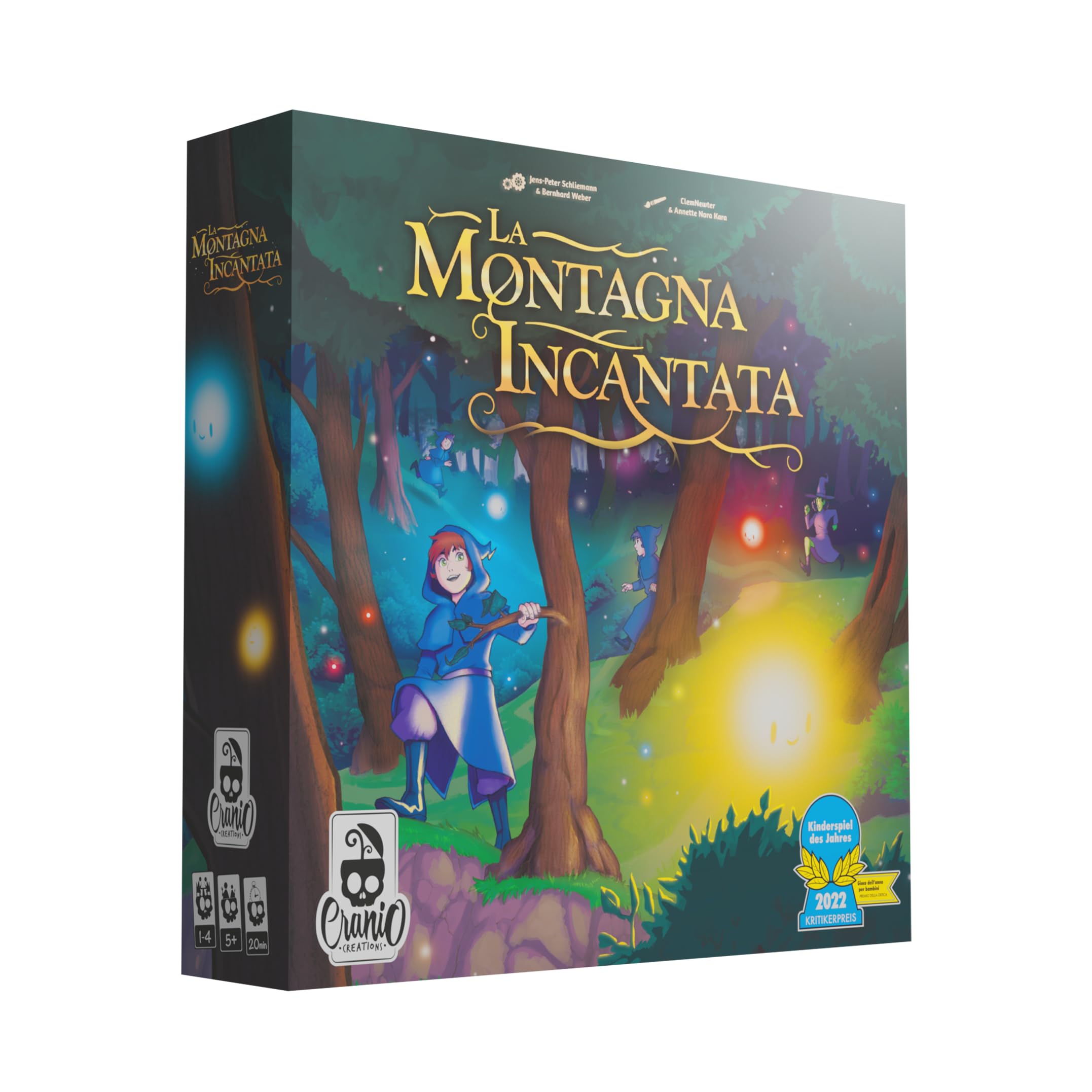 Cranio Creations - The Enchanted Mountain, Join To Save The Magician Baldwin, Edition in Italian Language