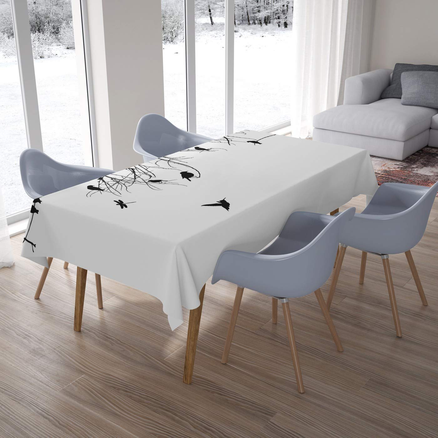 Bonamaison Kitchen Decoration, Tablecloth, 140cm x 200cm - Designed and Manufactured in Turkey