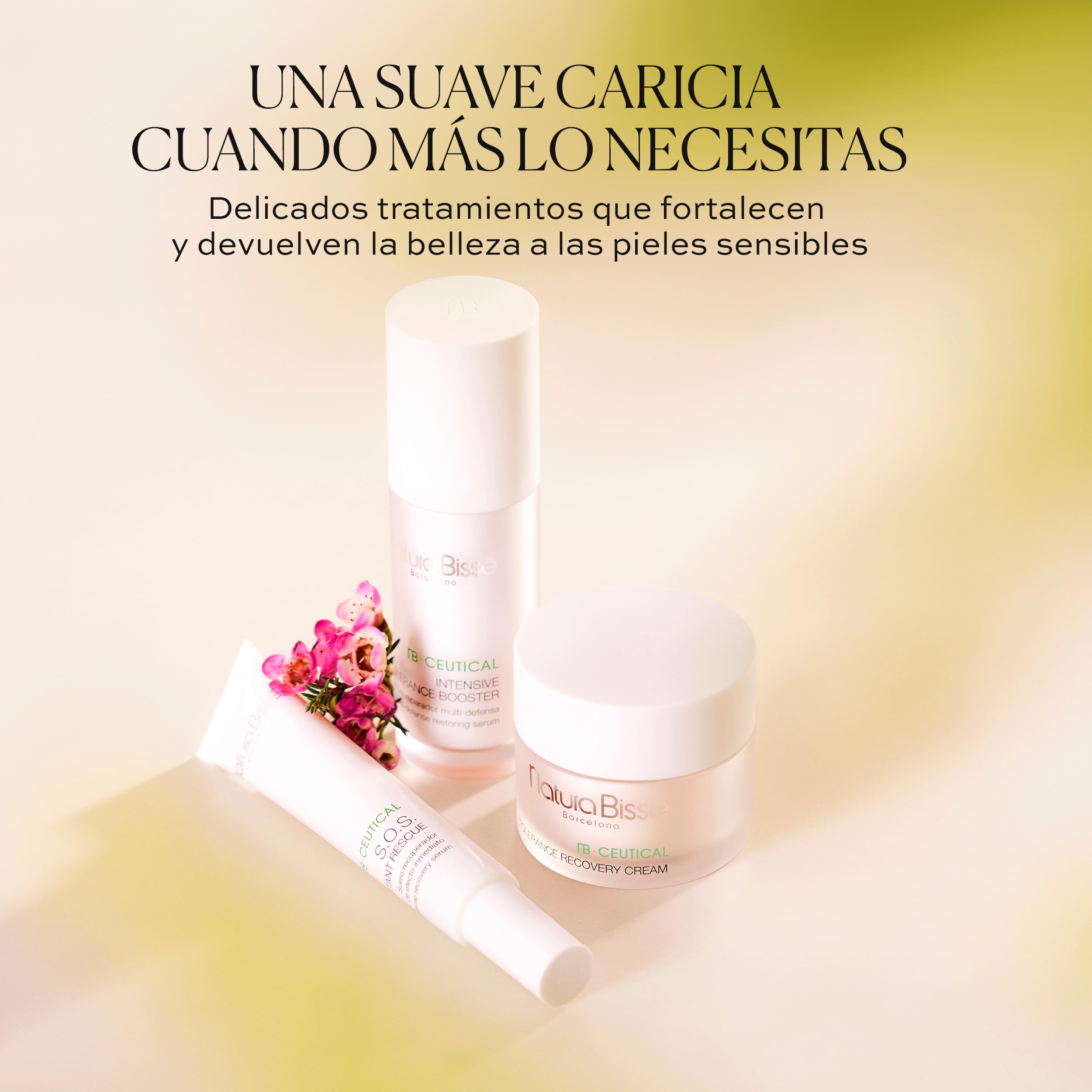 Natura Bissé S.O.S. Instant Rescue | Sérum Facial Recuperador de Efecto Inmediato para Pieles Sensibles y Sensibilizadas con Phytocután, Árnica Montana y Aloe Vera | 30 ml