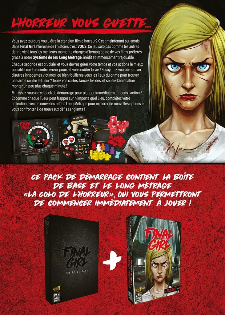 DON'T PANIC GAMES Final Girl - Kit De Démarrage - Jeu De Société