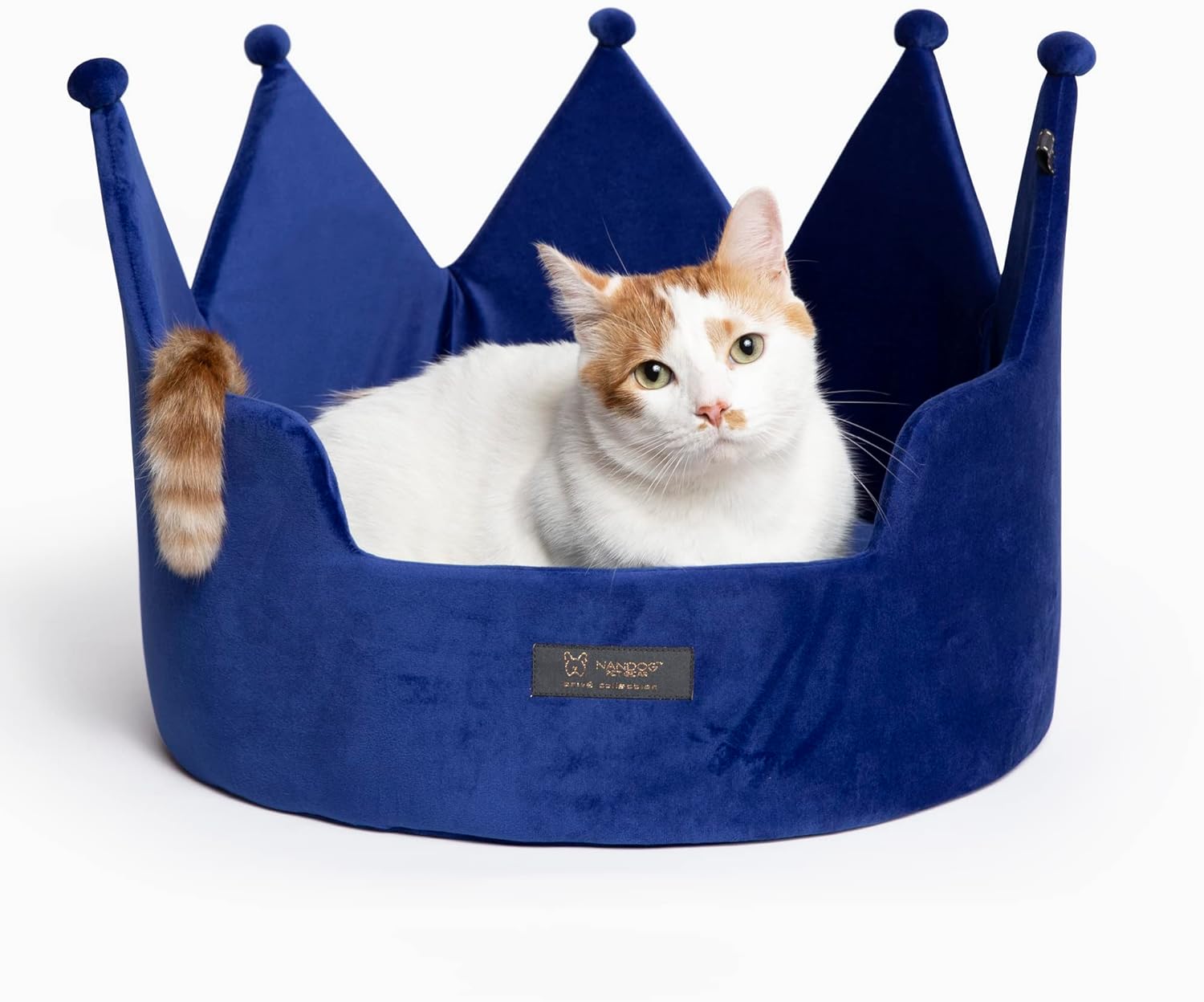 NANDOG PET Gear Crown Dog and Cat Bed Collection for Small Breeds