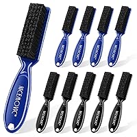 Vista 1 de NICEMOVIC 10 Piezas Cepillo de Limpieza para Cortapelos de Barbero, Suministros de Accesorios de Barbería, Juego a Granel de Mini Cepillo