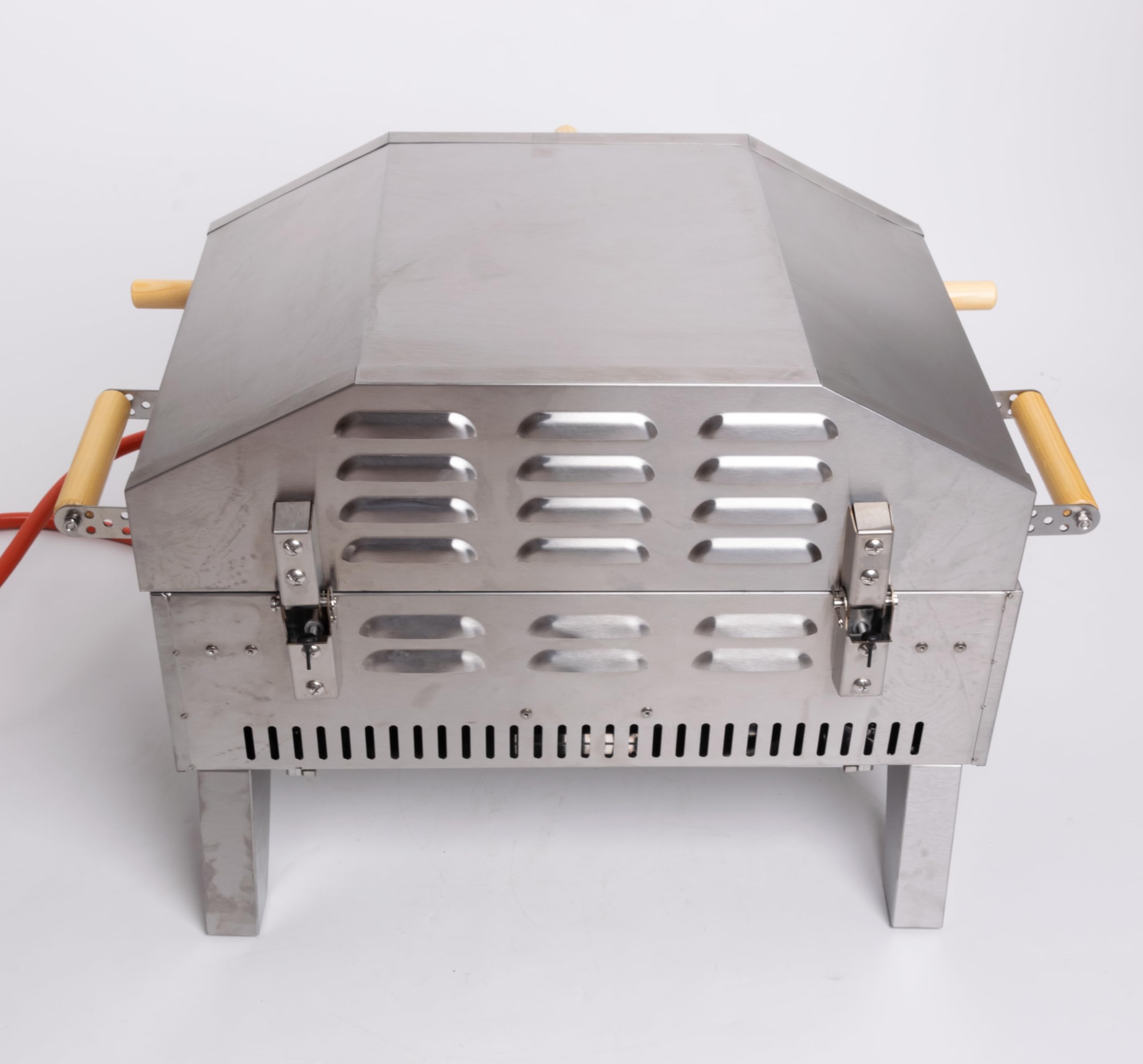 Forno Griglia per Barbecue a Gas 2 in 1, Forno per Pizza in Acciaio Inossidabile