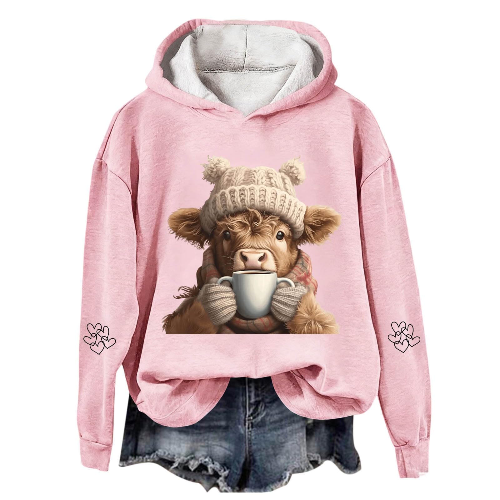 Sudadera con capucha para mujer A49 en algodón suave y cómodo para otoño 4