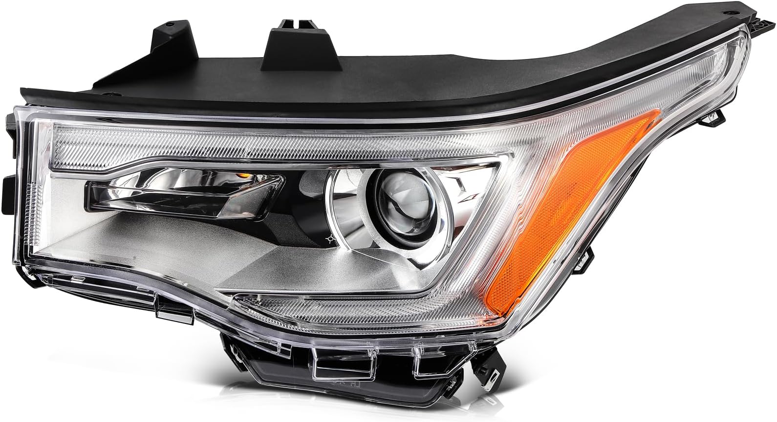 OCPTY Headlight assembly Left Side Replacement for for GMC Acadia 2017-2019 Lens Color：Clear Bulbs Not Included 84396069 GM2502446