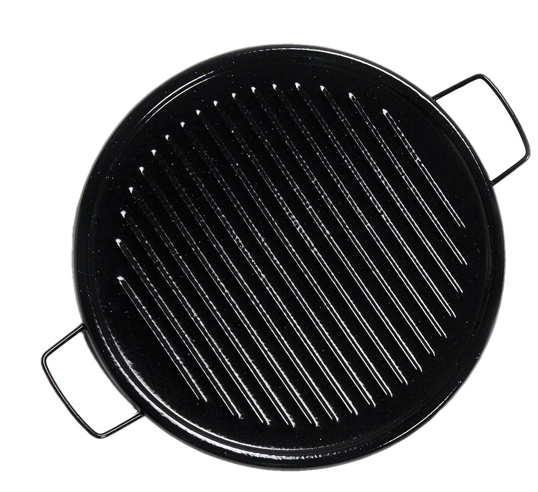 IMEX EL ZORRO El Zorro 63152-Asador Grill, Esmaltado, Negro, 46 cm