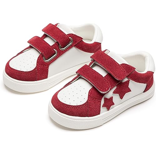Kiderence Toddler Girls Sneakers Little Girls Running Sports Shoes(Toddler/Little Kids)