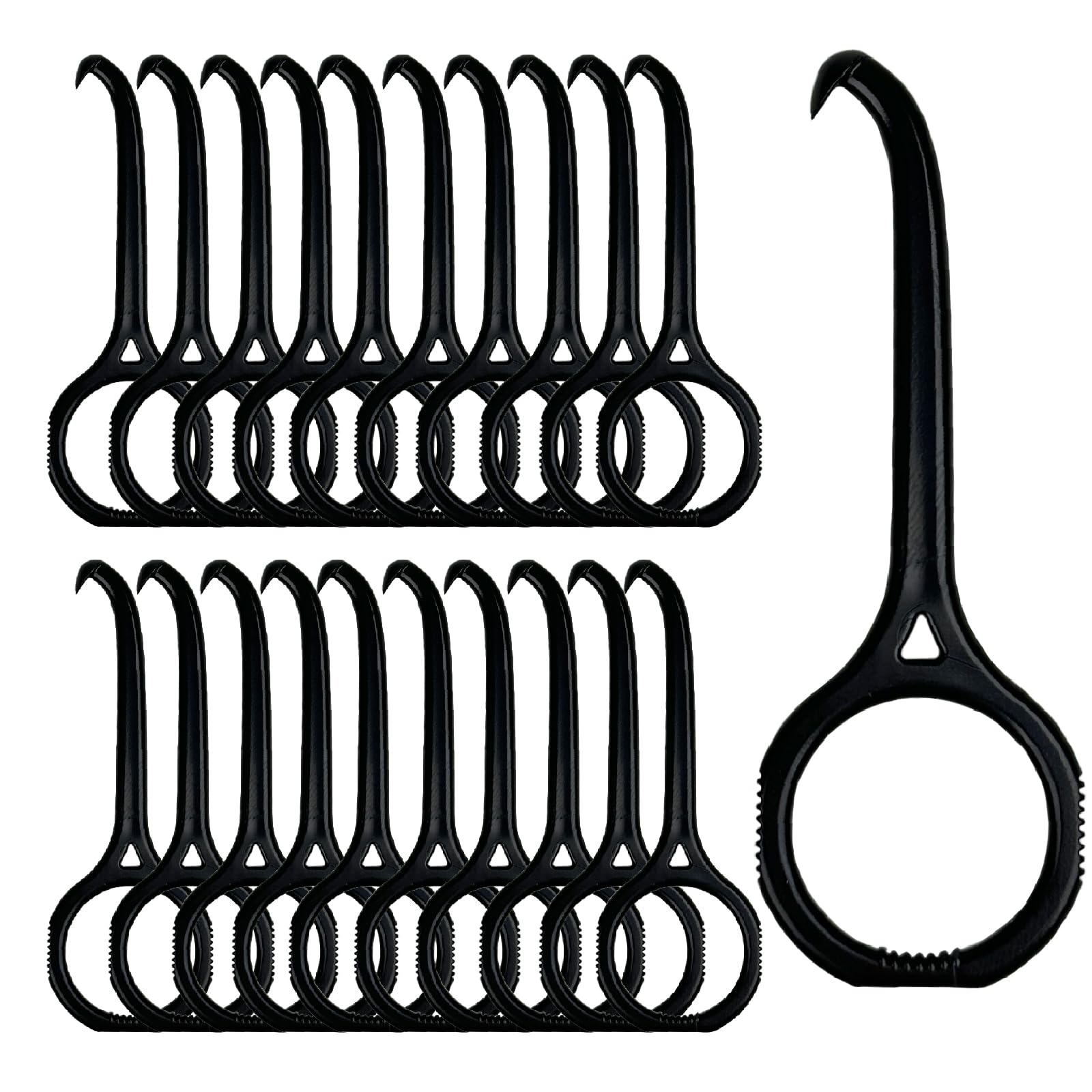 Maoerdental 20PCS Aligner Removal Tool,Black Clear Aligner RemoverTools for Invisalign Removable Retainers, Aligners,Braces Removal Kit
