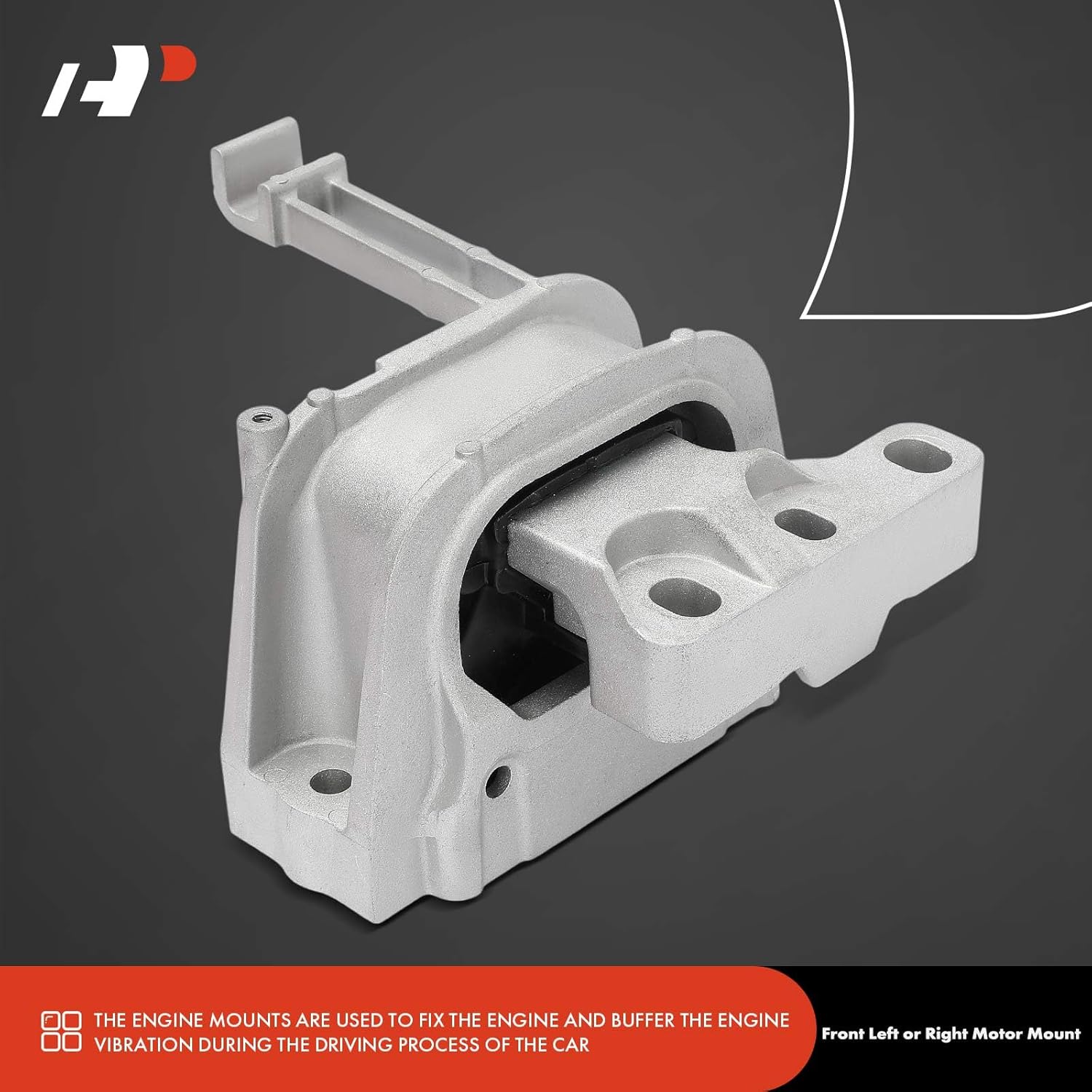 A-Premium Engine Motor Mount Compatible with Volkswagen Golf SportWagen 2015-2019, Golf Alltrack R, GTI & Audi A3, A3 TT Quattro