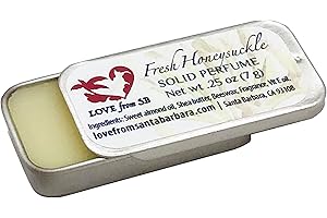 Compact Personal Fresh Honeysuckle Solid Perfume
