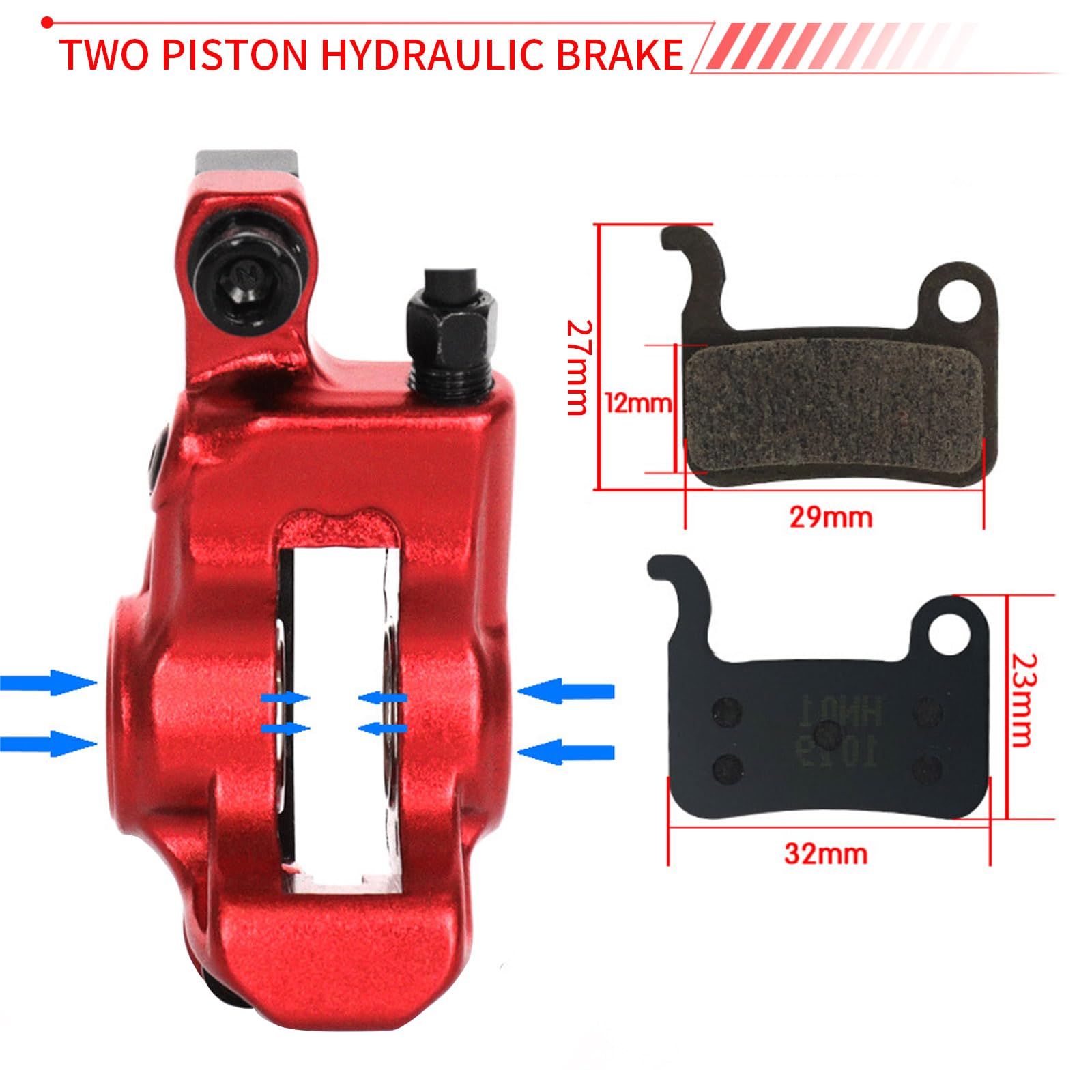 Zoom HB 875 Brake Bicycle Bike Mtb Hydraulic Disc Brake Mountain Bike - View #7