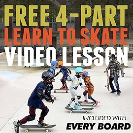 Magneto Cruiser Skateboard - Longboard-Style Cruiser for City Commutes - Beginner Skateboard Setup with ABEC-5 Bearings & 95A Wheels - 7-Ply Maple Deck, 31 x 8, Droopy Smile