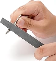 Vista 7 de Lima semicircular de 6 pulgadas de corte medio, dientes de doble corte, acero de alto carbono, lima de una sola mano sin mango, adecuada para dar