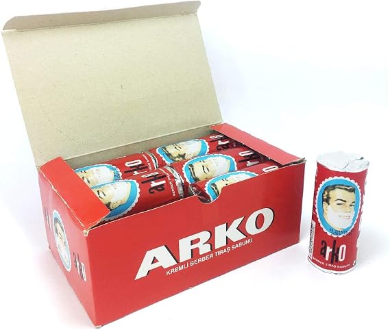 ARKO Klasik Tıraş Sabunu 12'li Paket (75gr x 12)