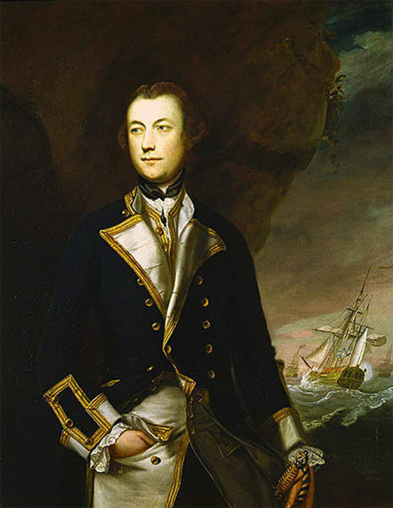 POSTERIIk Famous Print Pop Art Wall Art Graffiti Captain Robert Brice by Joshua Reynolds Art Prints for Home Decor 60x90cm