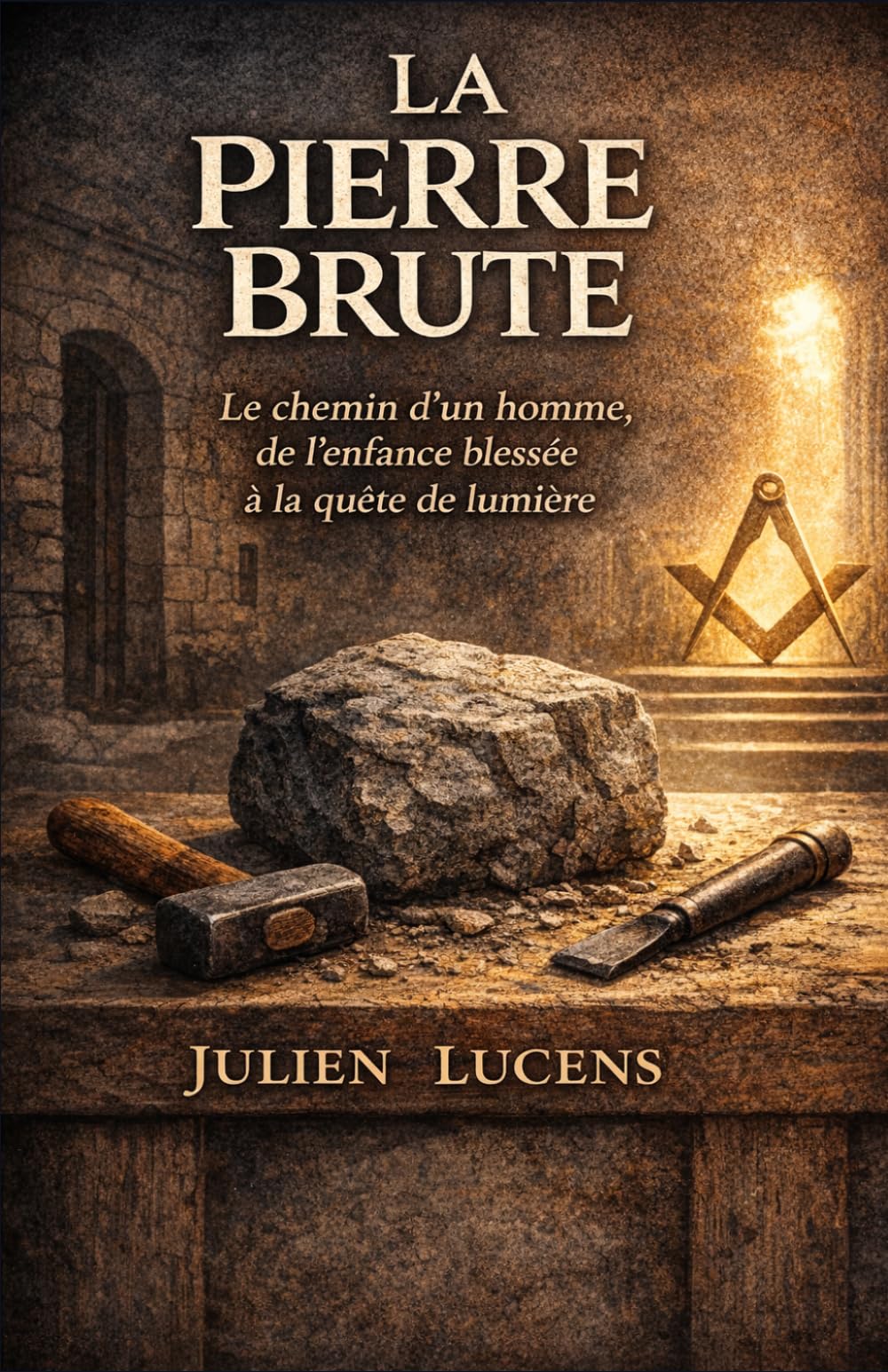 La Pierre Brute: Le chemin d'un homme, de l'enfance blessée à la quète de lumière