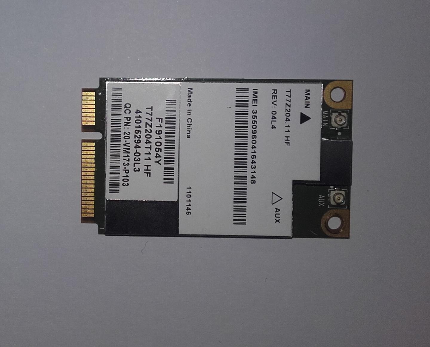 Fujitsu Ersatzteil UMTS MODULE MC8305 Incl GASKET, FUJ:CP628499-XX  