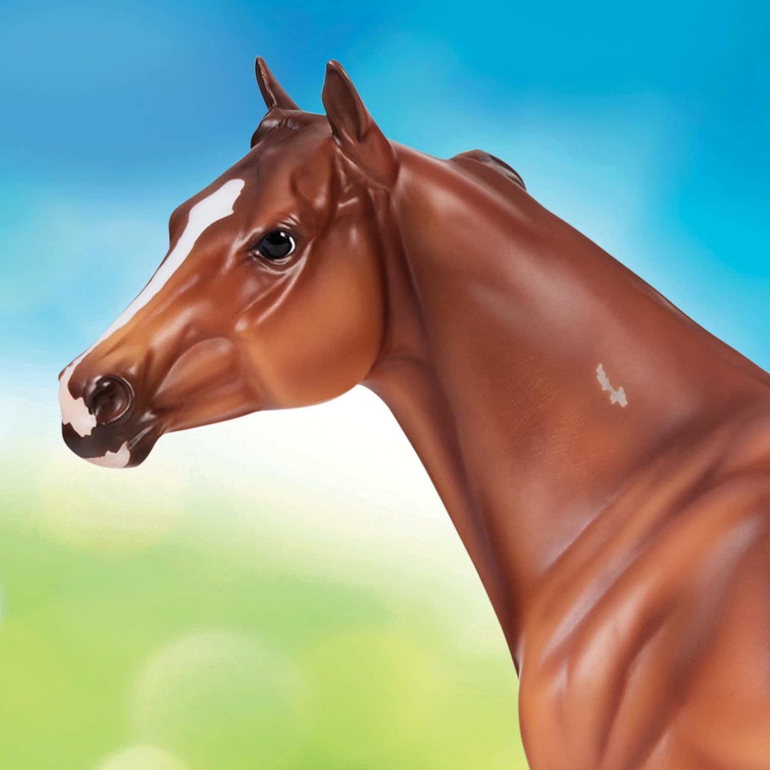 Breyer Apollitical Jess American Quarter Horse Sprinter B-TR-10718, Brown