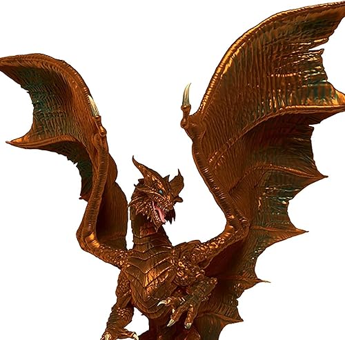 Miniatura 5 de Dungeons & Dragons D&D Nolzur's Marvelous Miniatures: Adult Copper Dragon - Figura sin pintar, imprimada y lista para pintar, figura de RPG, para