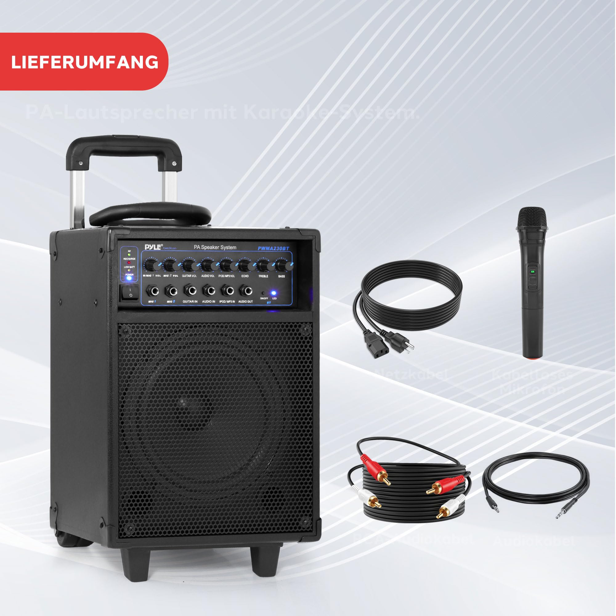 PYLE PWMA230BT BLUETOOH PA System