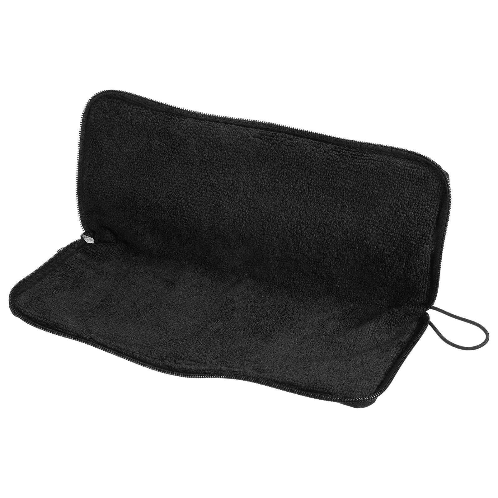 QUARKZMAN Torba na parasol na mokro 11"x5" z włókna powierzchniowego czarny | Odwracalny pokrowiec na parasol przenośny wodoodporny do przechowywania na zewnątrz w domu podróż