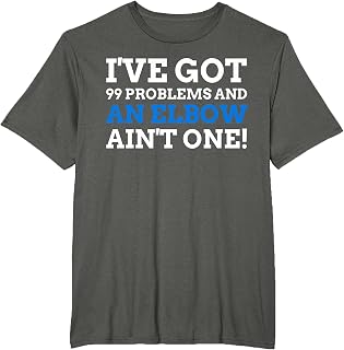 Elbow Injury Gifts Funny Tommy John Surgery T-Shirt