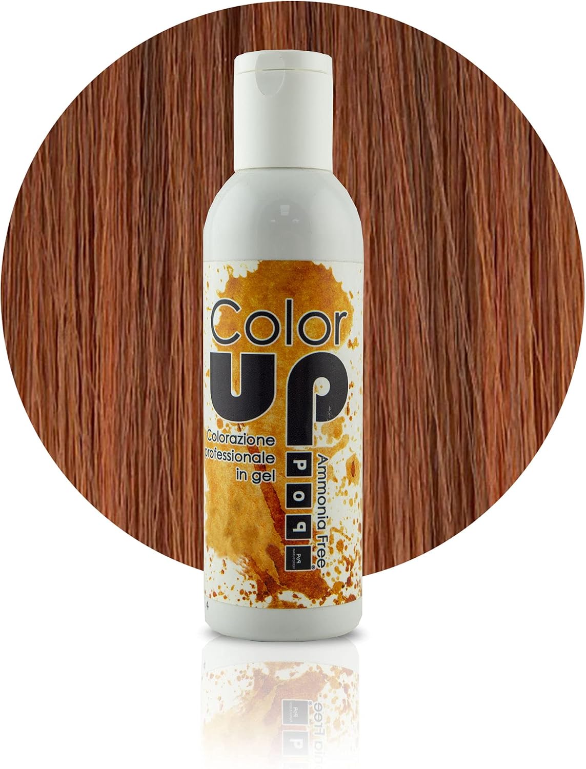 Tinta Rame Pop Italy Color Up Tinta Professionale per Capelli in Gel Senza ...