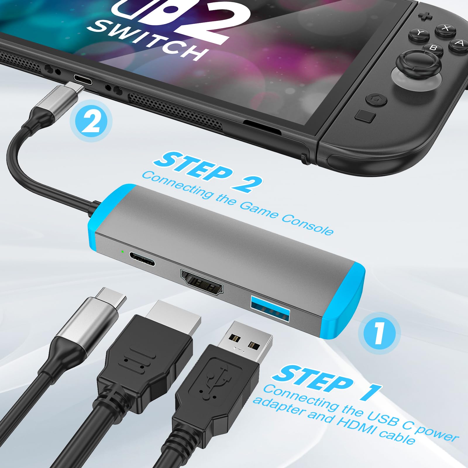 Usb C Kabel U Vorm 5A 60W Type C Snelle Opladen Co... – Vicedeal