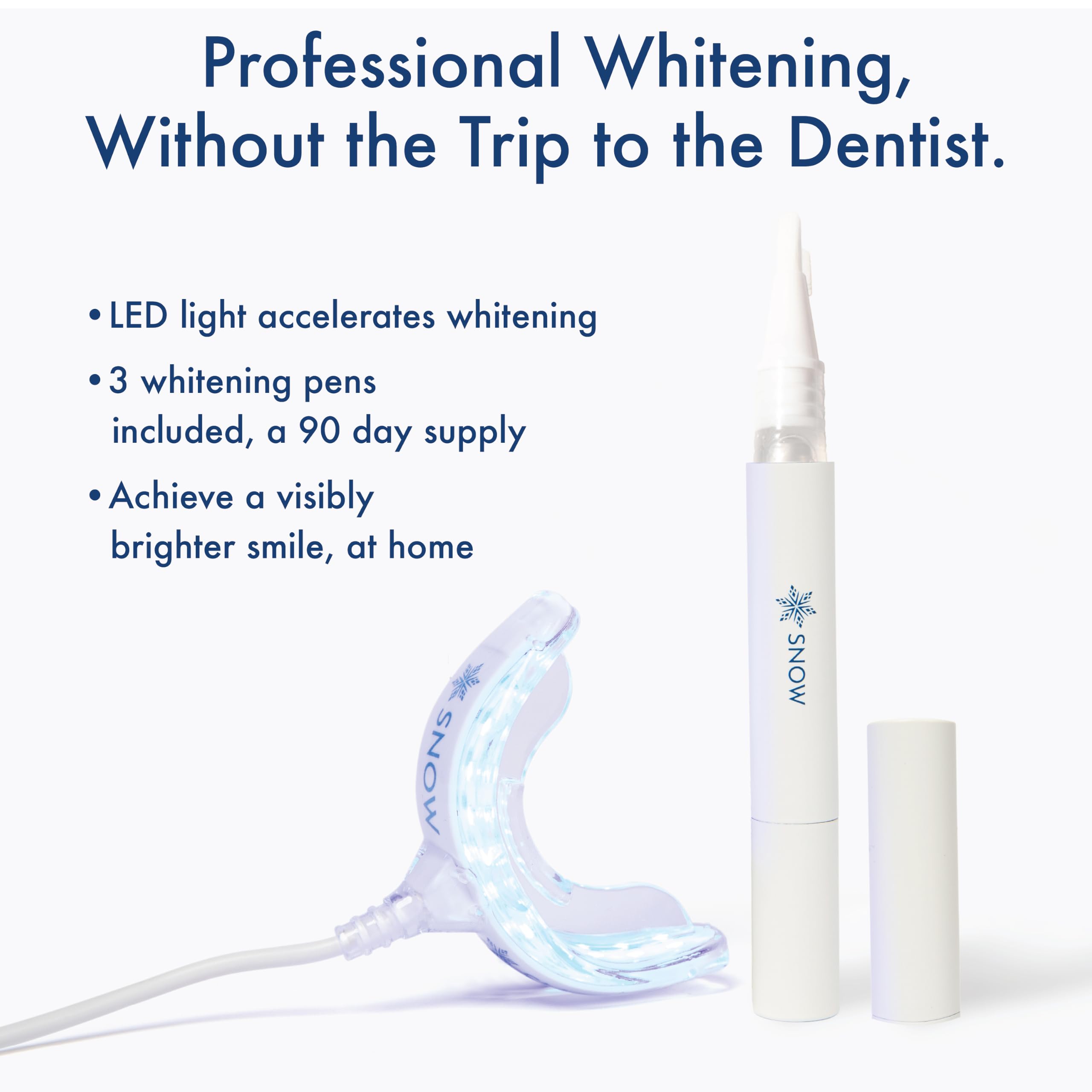 Amazon.com: SNOW Diamond Wired Whitening Kit - Sensitive Teeth