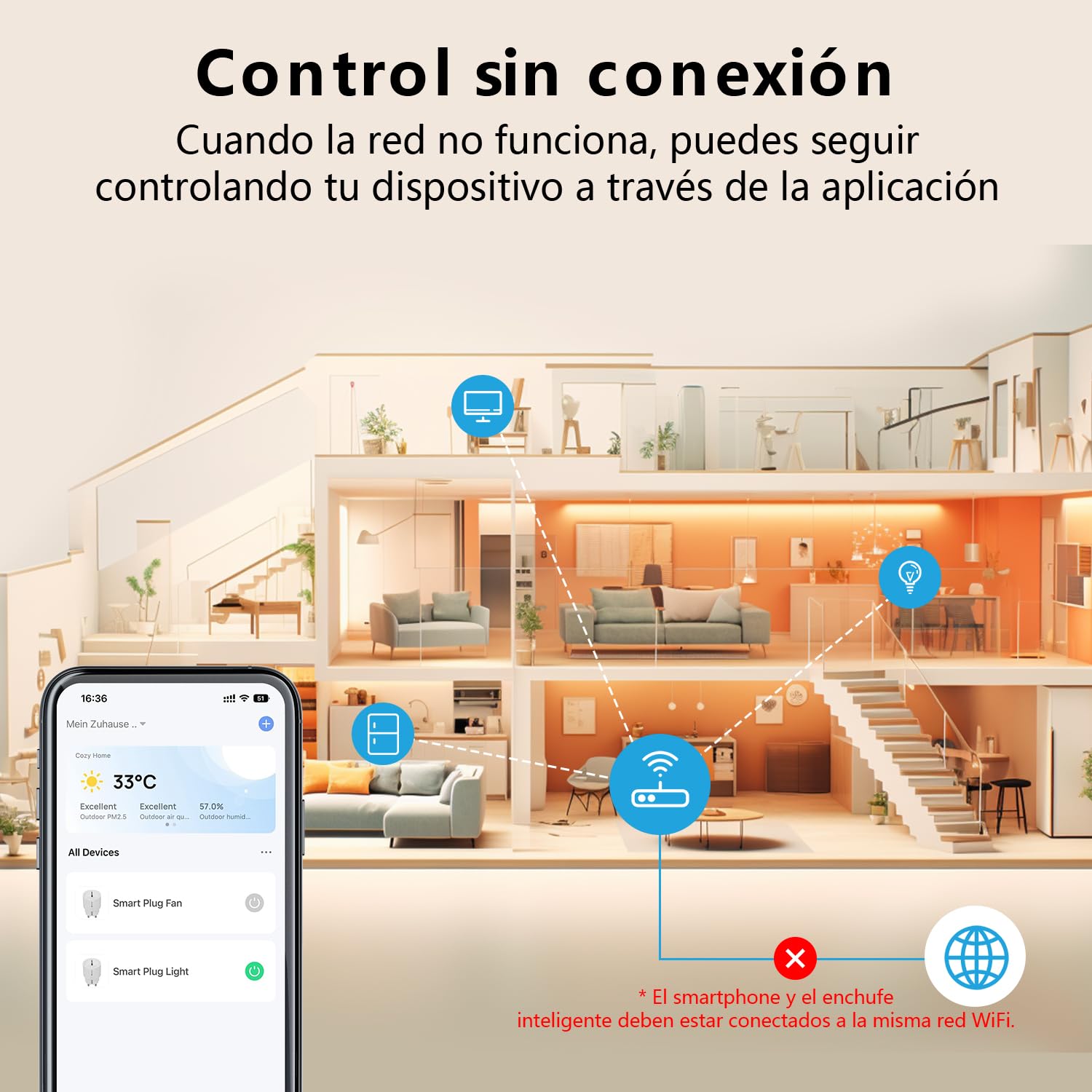KETOTEK Enchufe Inteligente WiFi Mini, Monitor de Energía, Control App/Voz | Tomada Inteligente Programable con Temporizador, Control Remoto, Smart Plug Compatible con Alexa y Google Assistant, 4 PCS