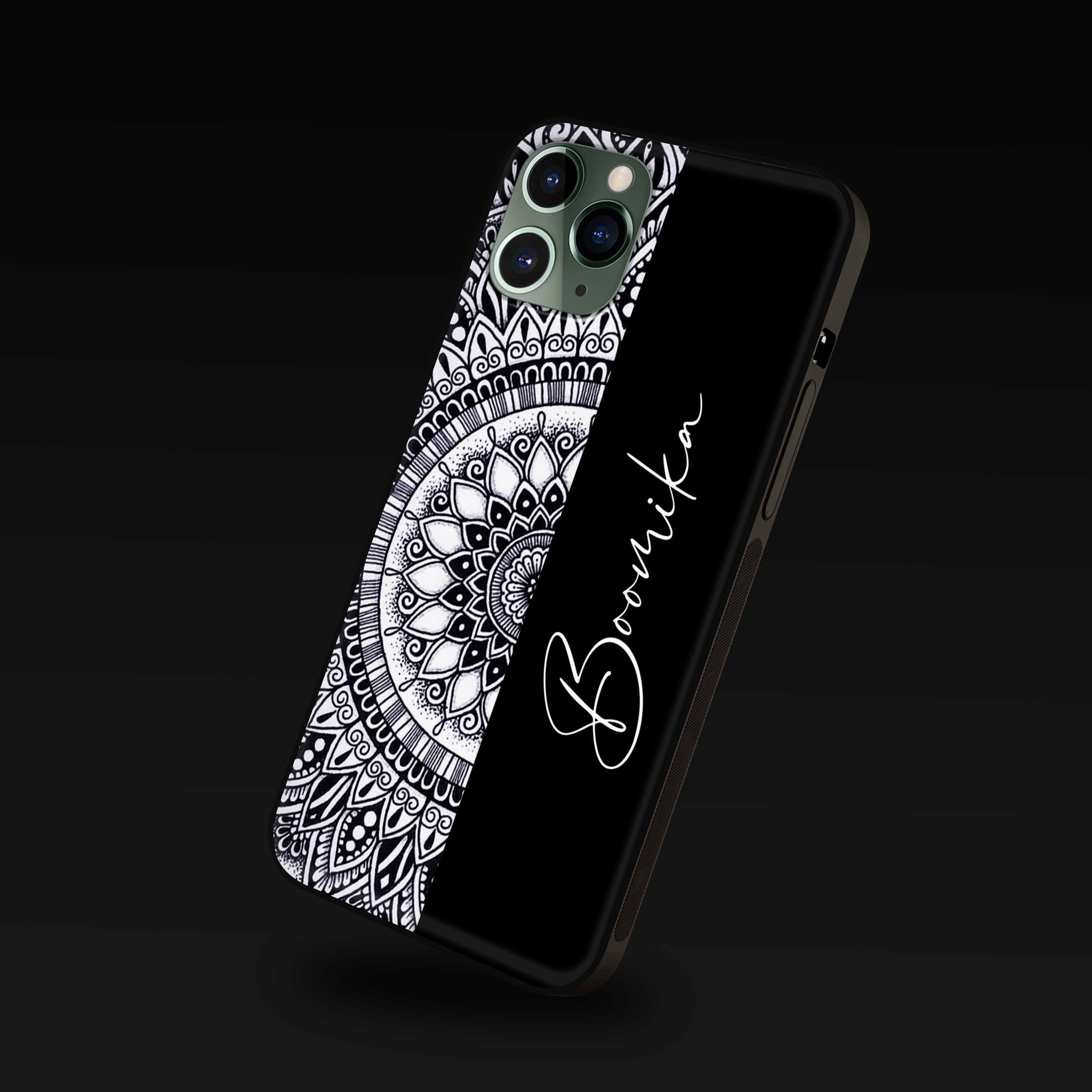 Mandala Design Personalized Name Mobile Cover for iPhone 11 Pro