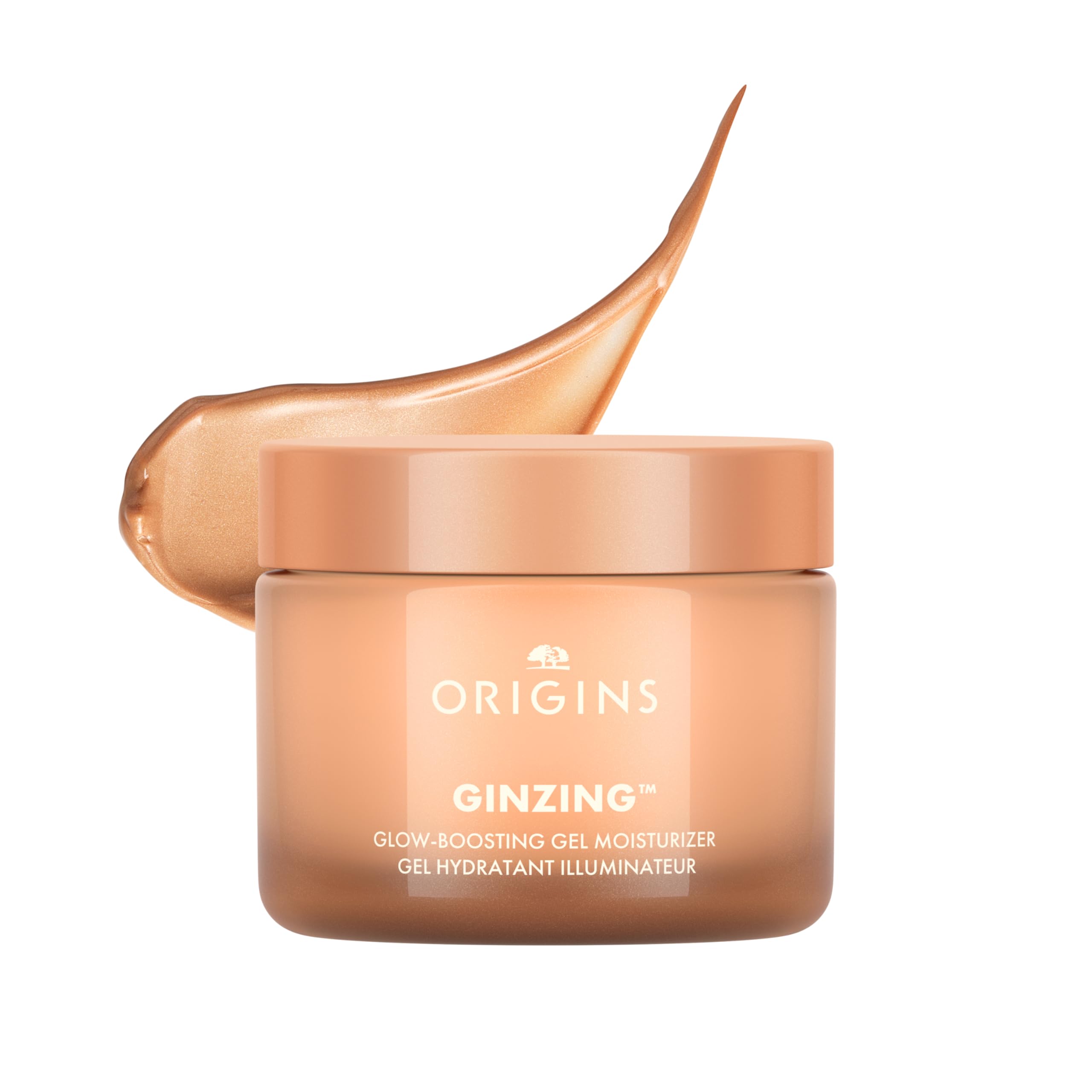 Origins GinZing Glow-Boosting Gel Moisturizer | For a Bronze Glow | With Hyaluronic Acid & Caffeine, & Ginseng, 50 ml