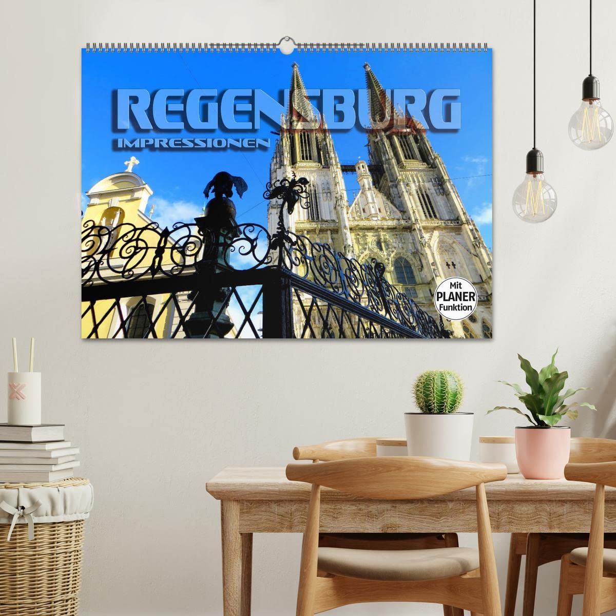 REGENSBURG - Impressionen (Wandkalender 2026 DIN A2 quer), CALVENDO Monatskalender: Stimmungsvolle Bilder einer historischen Stadt (CALVENDO Orte)