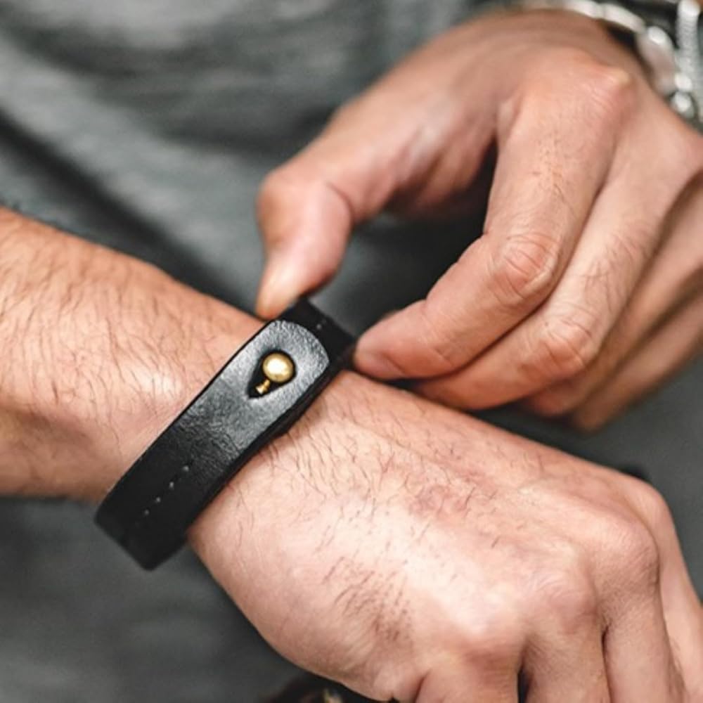 Amazon.co.jp: 【ツタエル】真鍮ギボシ留めベジタブルタンニンレザー