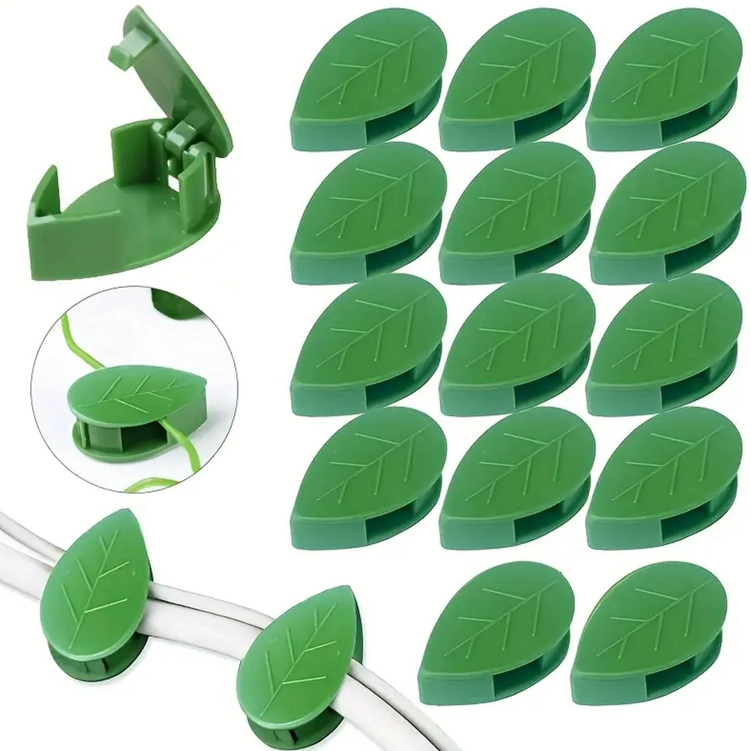House Sparsh Plant Climbing Wall Fixture Self-Adhesive Clips Hook Vines Traction Invisible Stand Green Plant Clip Garden Wall Clip Plant Clip for Climbing Plants (Leaf Shape Clip, 30) (B0D3Y5MG19) Amazon Price History, Amazon Price Tracker