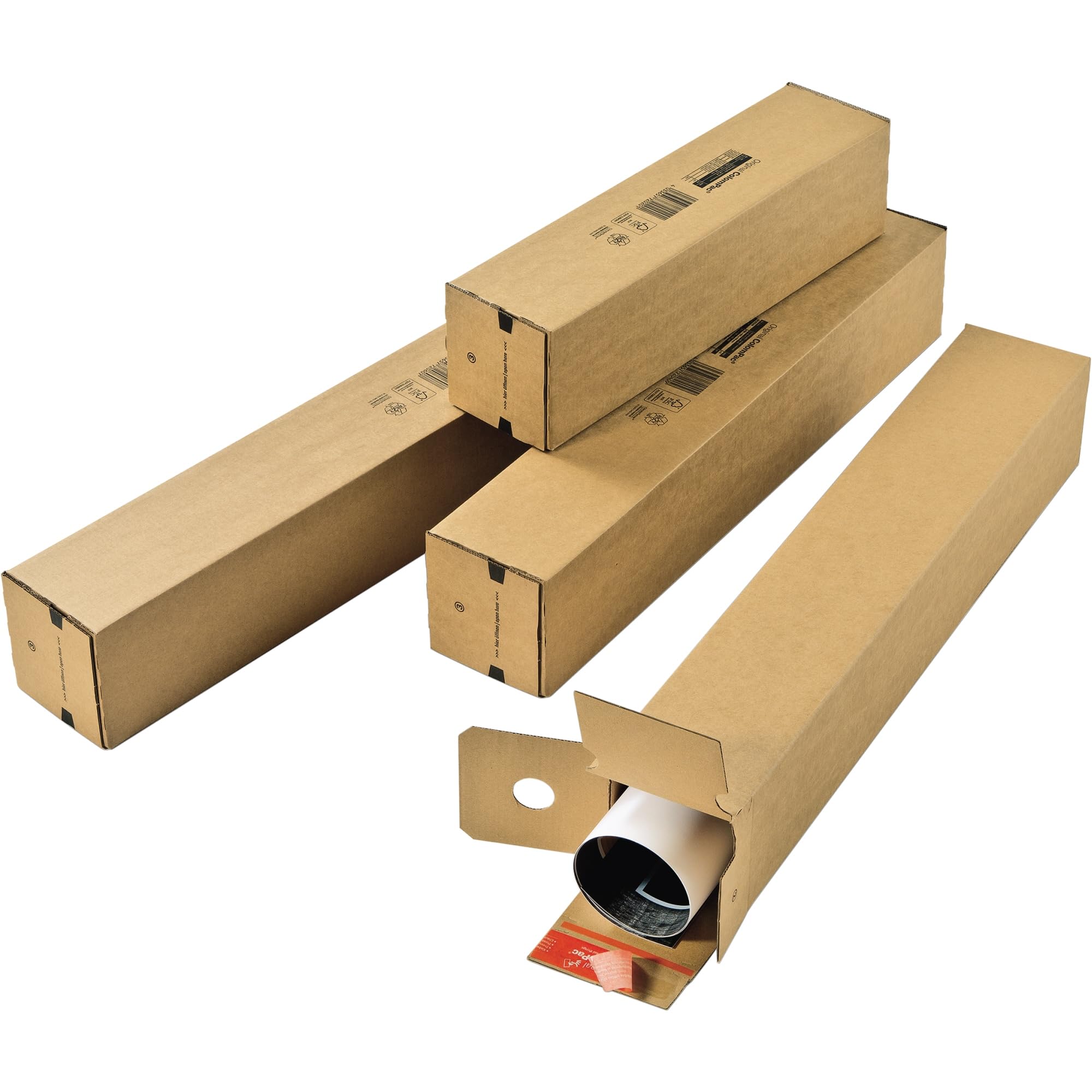 Colompac Boîte en tube pour expéditions 860 x 108 x 108 cm 10 unités
