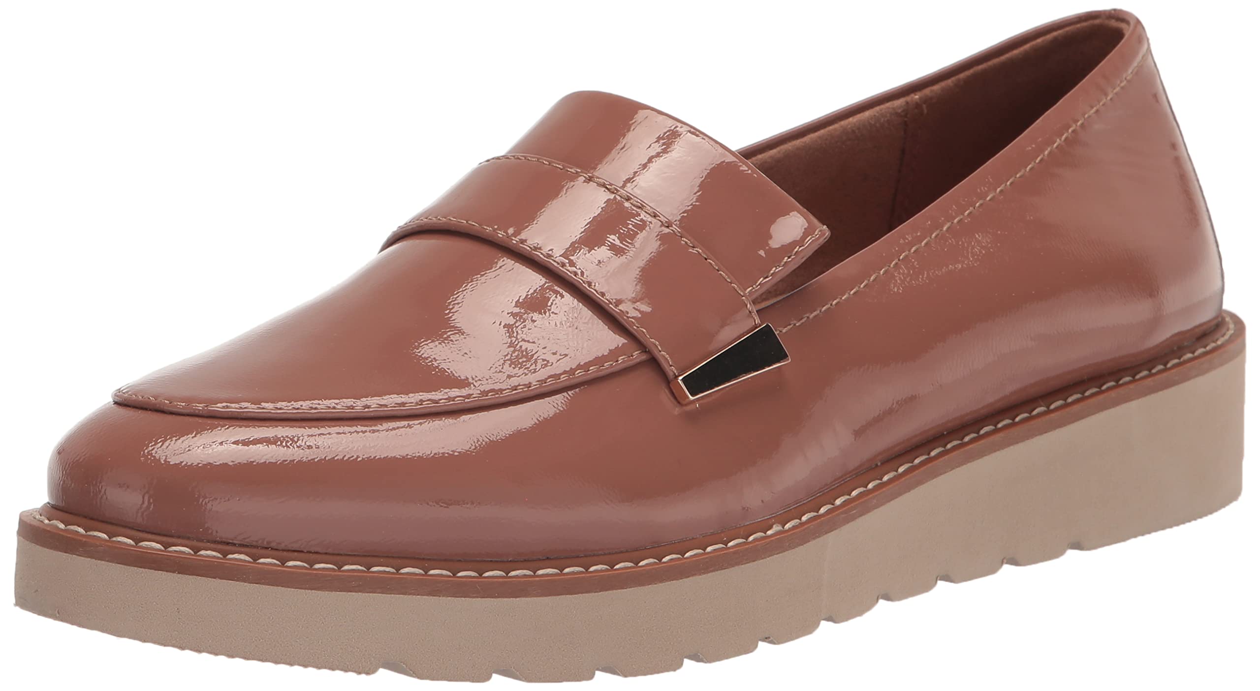 Naturalizer Womens Adaline Slip On Lightweight Platform Loafer