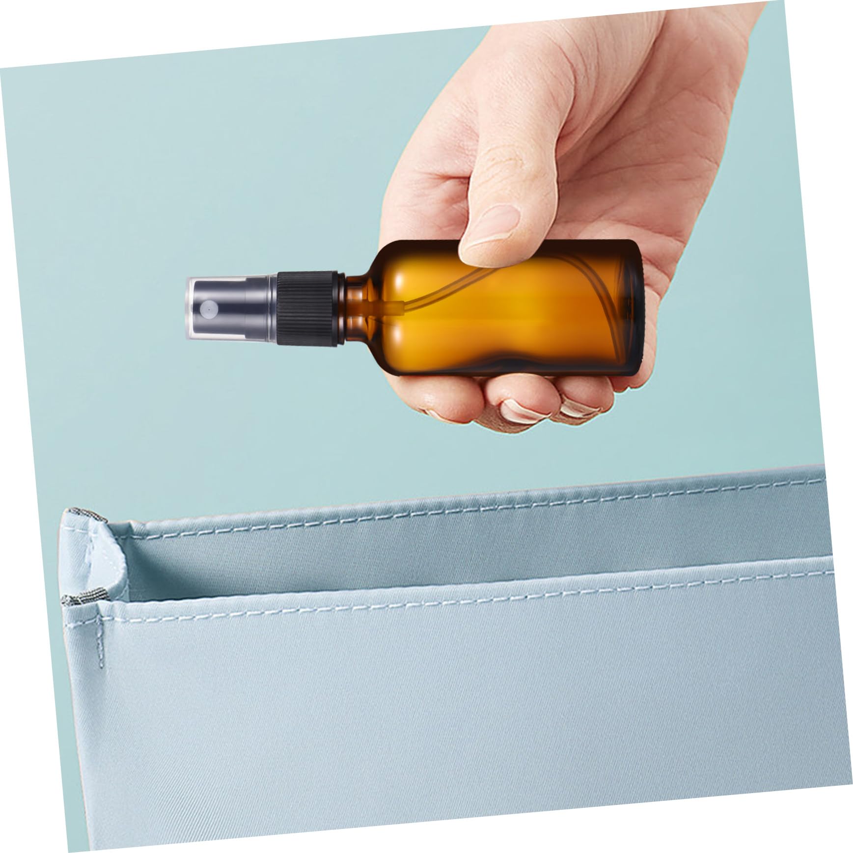 Gatuida 10pezzi Spray in Vetro Vuoti Riutilizzabili e Ricaricabili Spray Per Essenziali e Cosmetici Viaggio