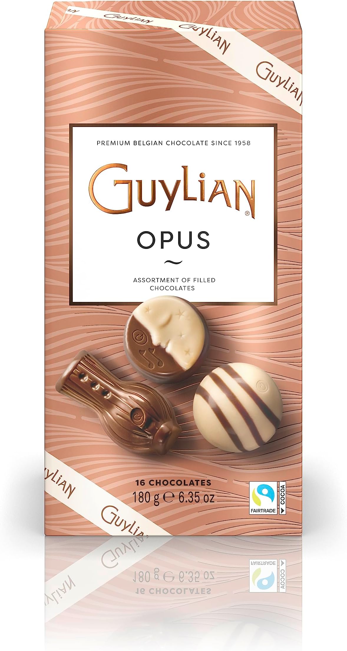 Guylian Opus Luxe Gift Box | Box of Chocolate Gifts | Belgium Chocolates | Chocolate Dates | Chocolates Gift | Box of Chocolates Gift For Women Men | Valentines Christmas Birthday Gifts | 180g