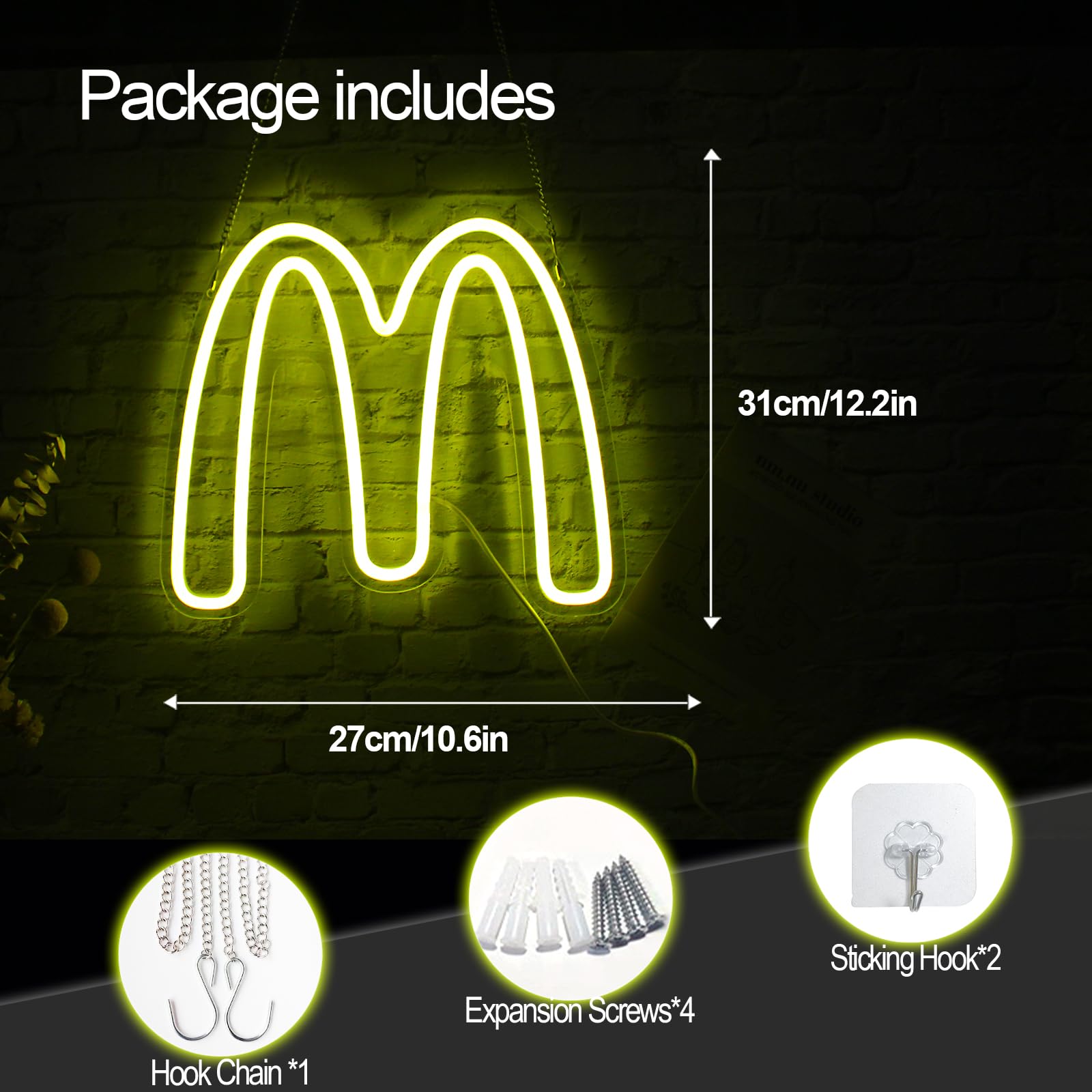 Amazon.co.jp: M ネオンサイン : 文房具・オフィス用品