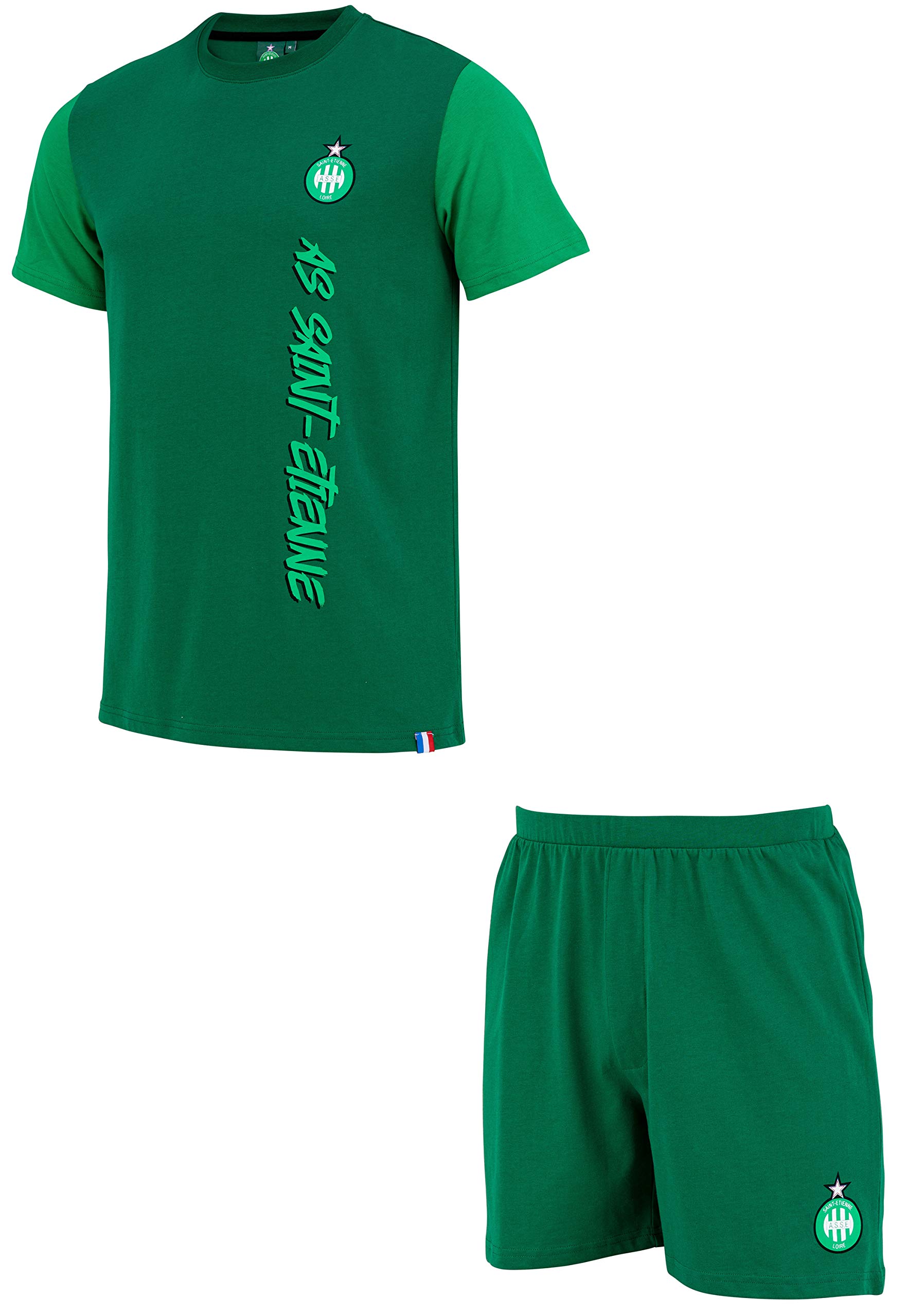 Pyjashort ASSE - Collection Officielle Taille Homme S