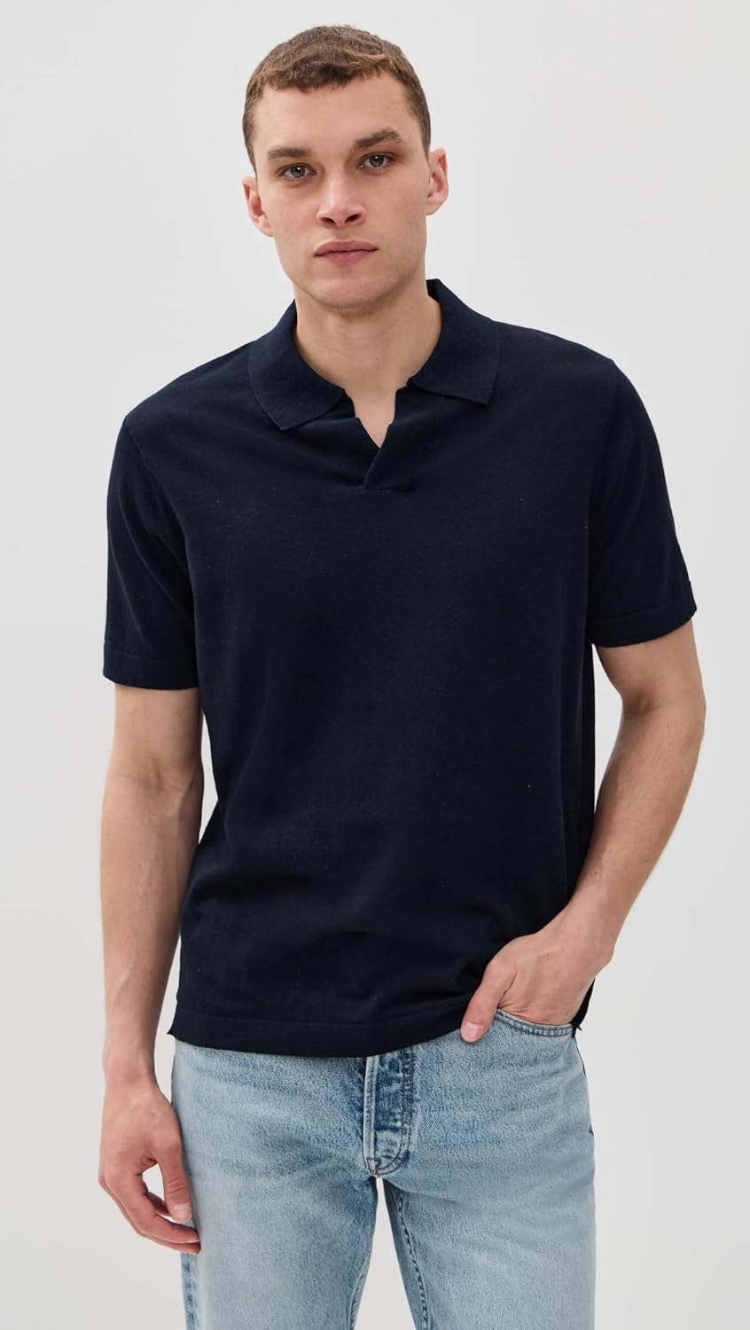 NN07 Men's Ryan Cotton Linen Polo - Image 2