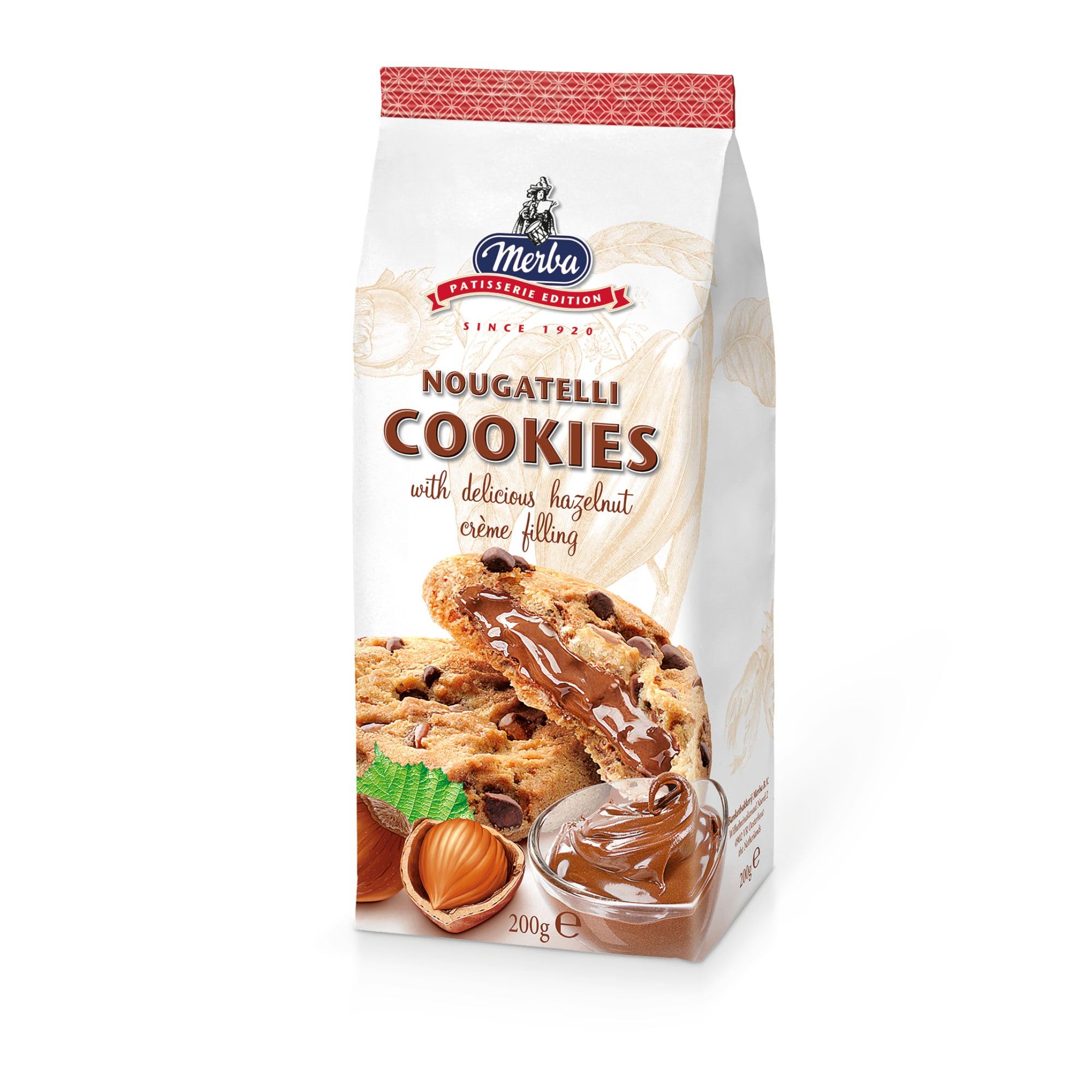 Merba Patisserie Nougatelli Cookies 200g