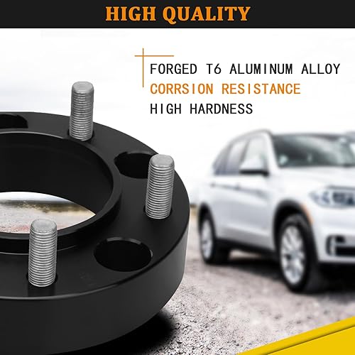 Miniatura 3 de BRTEC Espaciadores de rueda centrados de 1.5 pulgadas para Toyota 1998-21 Land Cruiser 08-21 Sequoia 07-21 Tundra 98-07 LX 470, 08-21 LX 570