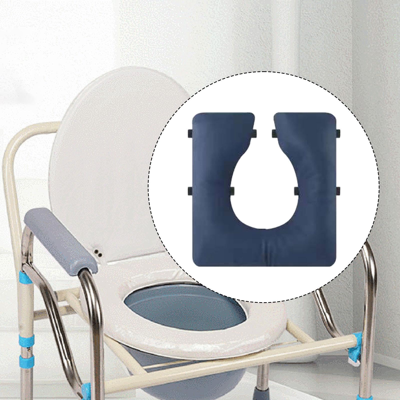 Cuscino per Sedile Pelle PU, Universale, Imbottito, Morbido, Impermeabile, Portatile, Adatto E Persone Costrette a Letto, Buco Della Zucca
