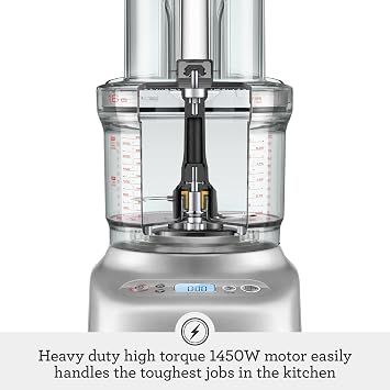 Breville BFP810 Sous Chef 16 Cup Food Processor, Large, Black Truffle