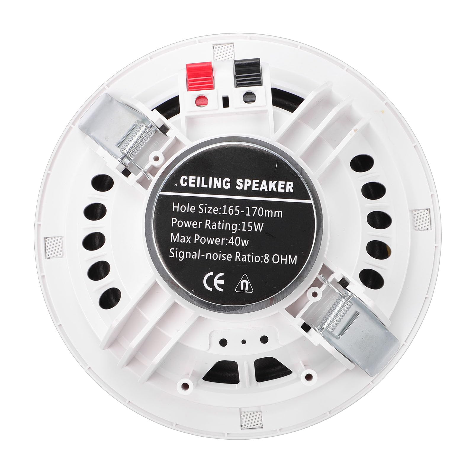 Cryfokt In Ceiling Speaker Powerful 6 Inch 15W to 40W for Home Theater