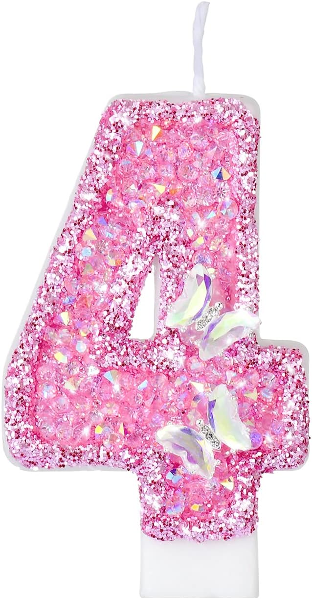 Saododku Birthday Candles, Number Candles for Birthday